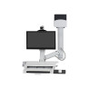 Sv Combo Arm Worksurface Pre-config Small CPU Holder Bwt | APLIUM