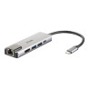 Docking USB Tipo-C D-Link DUB-M520/ 2xUSB/ 1xUSB Tipo-C/ 1xHDMI 4K/ 1x