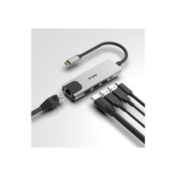 Docking USB Tipo-C D-Link DUB-M520/ 2xUSB/ 1xUSB Tipo-C/ 1xHDMI 4K/ 1x