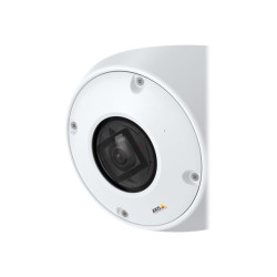 AXIS Q9216-SLV White - Cámara de vigilancia de red - cúpula - resisten