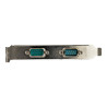 Startech Tarjeta PCI Express Adaptadora de 2 Puertos Serie R | APLIUM