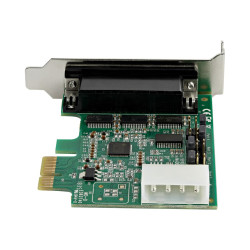 Startech Tarjeta Adaptadora Serie PCI Express RS232 de 4 Puertos - Tar
