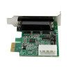 Startech Tarjeta Adaptadora Serie PCI Express RS232 de 4 Puertos - Tar