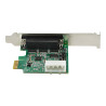 Startech Tarjeta Adaptadora Serie PCI Express RS232 de 4 Puertos - Tar