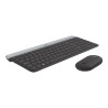 Logitech Slim Wireless Combo MK470 - Juego de teclado y ratón - inalám