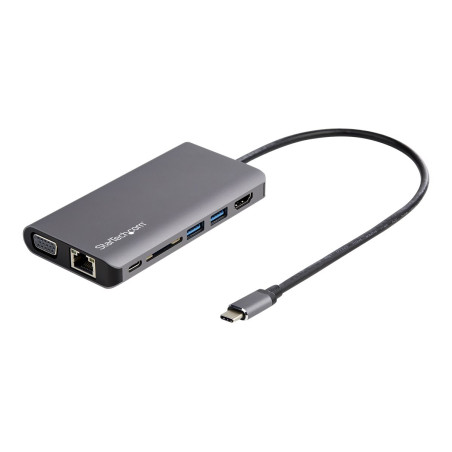 StarTech.com Adaptador Multipuertos USB-C con HDMI o VGA y Cable de Co