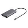StarTech.com Adaptador Multipuertos USB-C con HDMI o VGA y Cable de Co