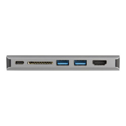 StarTech.com Adaptador Multipuertos USB-C con HDMI o VGA y Cable de Co