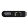 StarTech.com Adaptador Multipuertos USB-C con HDMI o VGA y Cable de Co