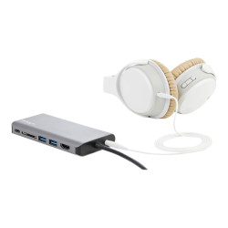 StarTech.com Adaptador Multipuertos USB-C con HDMI o VGA y Cable de Co