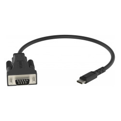 Adaptador USB C a Serial RS232 - funciona con Mac y PC - instalado com