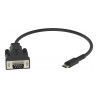 Adaptador USB C a Serial RS232 - funciona con Mac y PC - instalado com
