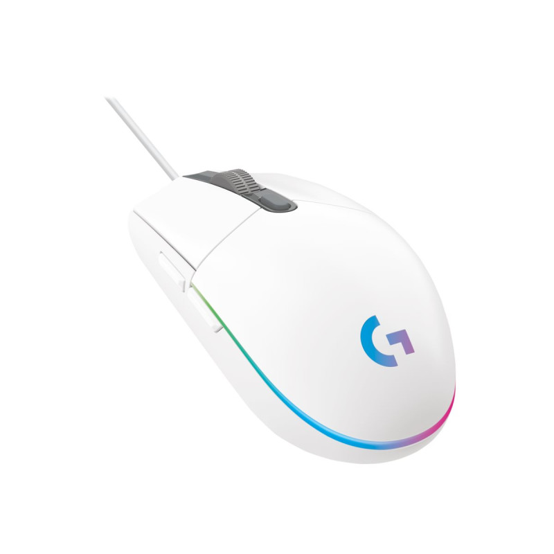 G203 Lightsync Gaming Mouse White Emea | APLIUM