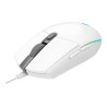 Ratón Gaming Logitech G102 Lightsync/ Hasta 8000 DPI/ Blanco