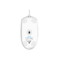 Ratón Gaming Logitech G102 Lightsync/ Hasta 8000 DPI/ Blanco