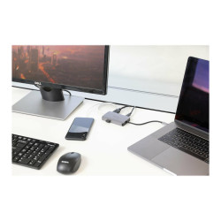 Targus - Estación de conexión - USB-C 3.2 Gen 1 / Thunderbolt 3 - VGA,