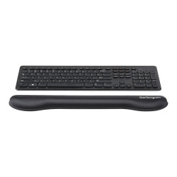 StarTech.com Reposamuñecas Ergonómico de Gel para Teclado - Negro - An