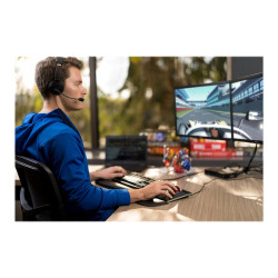 Kensington USB Hi-Fi Headphones with Mic - Auricular - en oreja - cabl