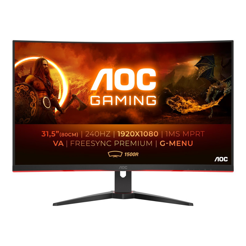 31.5IN 1920X1080 16:9 1MS C32G2ZE/BK 3000:1 HDMI/DP | APLIUM