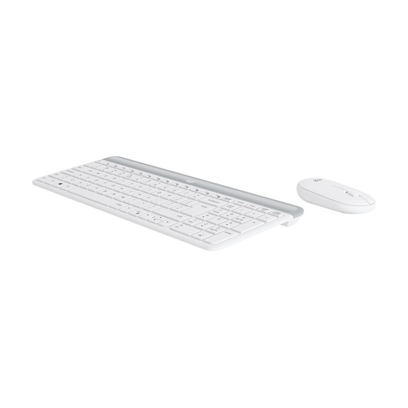 Logitech Slim Wireless Combo MK470 - Juego de teclado y ratón - inalám