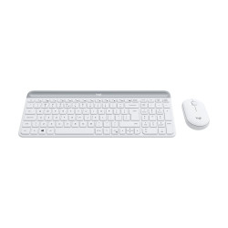 Logitech Slim Wireless Combo MK470 - Juego de teclado y ratón - inalám