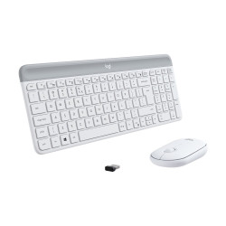 Logitech Slim Wireless Combo MK470 - Juego de teclado y ratón - inalám