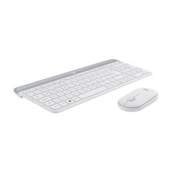 Logitech Slim Wireless Combo MK470 - Juego de teclado y ratón - inalám