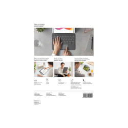 Combo Touch For iPad (7TH And 8TH GENERATION) - Graphite - U | APLIUM