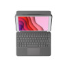 Logitech Combo Touch - Caja de teclado y folio - con panel táctil - lu