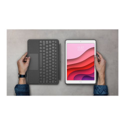 Logitech Combo Touch - Caja de teclado y folio - con panel táctil - lu