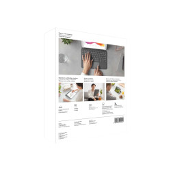 Logitech Combo Touch - Caja de teclado y folio - con panel táctil - lu