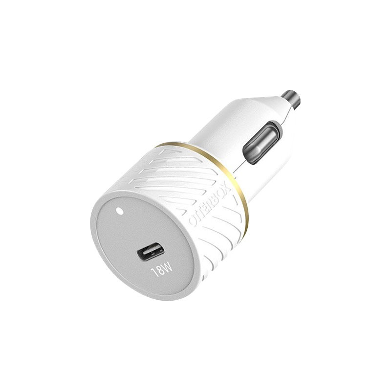 OtterBox Car Charger Bundle USB C 18W USB PD + USB C-Lightning Cable 1