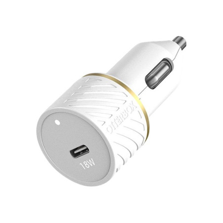 OtterBox Car Charger Bundle USB C 18W USB PD + USB C-Lightning Cable 1