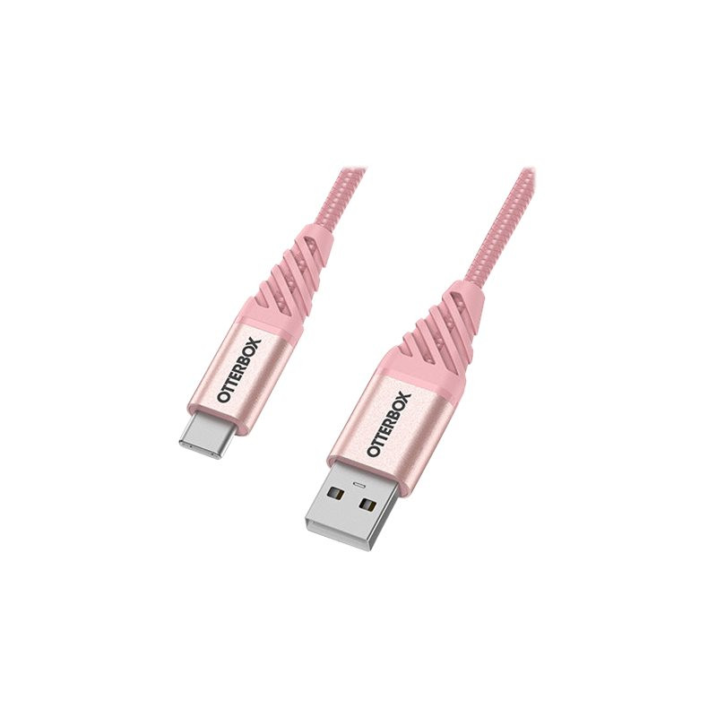 OtterBox Premium Cable USB A-C 1M Rose Gold