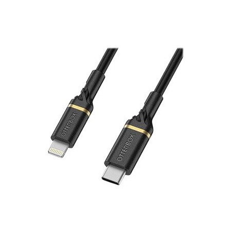 OtterBox Cable USB C-Lightning 1M USB-PD Black