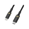 OtterBox Cable USB C-Lightning 1M USB-PD Black