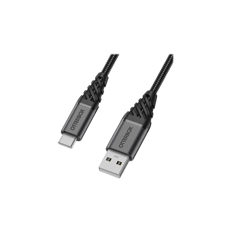 OtterBox Premium Cable USB A-C 2M Black
