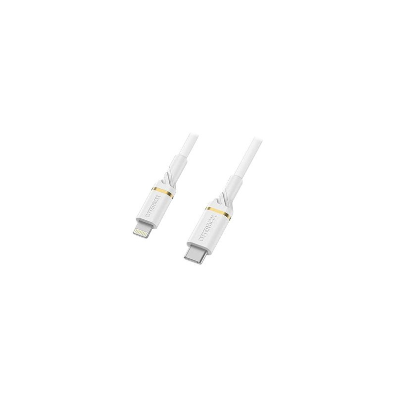 OtterBox Cable USB C-Lightning 1M USB-PD White