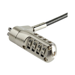 StarTech.com Cable de 2m de Seguridad para Ordenador Portátil - con Ca