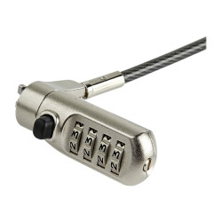 StarTech.com Cable de 2m de Seguridad para Ordenador Portátil - con Ca