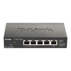 D-Link DGS 1100-05PDV2 - Conmutador - inteligente - 5 x 10/100/1000 (2