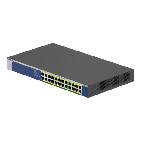 NETGEAR GS524PP - Conmutador - sin gestionar - 24 x 10/100/1000 (PoE+)