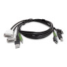 KVM Cable 2x DVI to 2x HDMI TAA