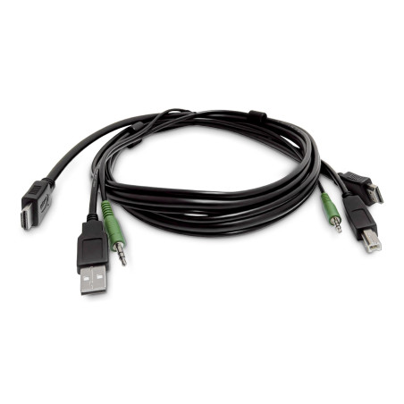 6ft 1.8m HDMI KVM Cable USB 2.0