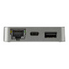 Startech Adaptador Multipuertos USB-C - Docking Station USB Tipo C - H
