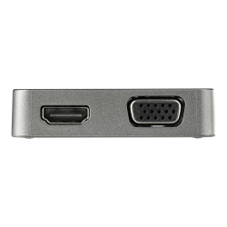 Startech Adaptador Multipuertos USB-C - Docking Station USB Tipo C - H