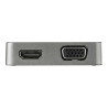 Startech Adaptador Multipuertos USB-C - Docking Station USB Tipo C - H