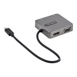 Startech Adaptador Multipuertos USB-C - Docking Station USB Tipo C - H