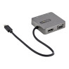Startech Adaptador Multipuertos USB-C - Docking Station USB Tipo C - H