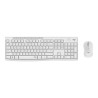 MK295 Silent Wireless Combo Off White - Us Intl - Intnl | APLIUM